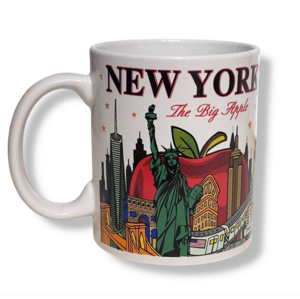 HD GIFTS New York “The Big Apple” Coffee Mug 12 oz NWT